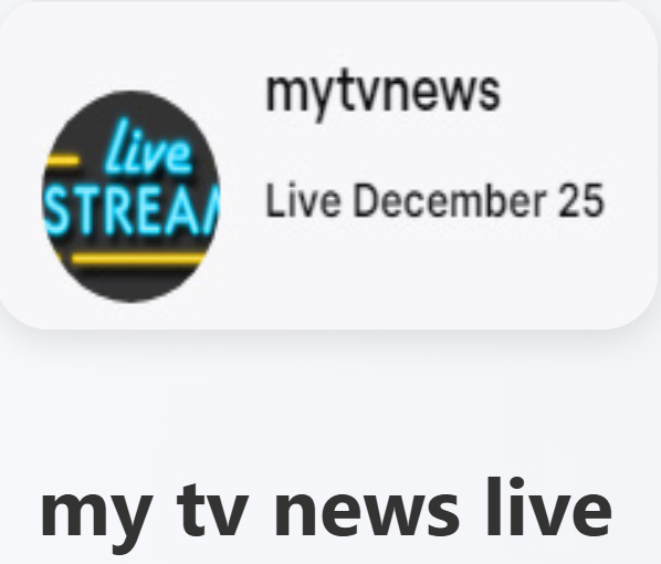 My tv news live broadcasting