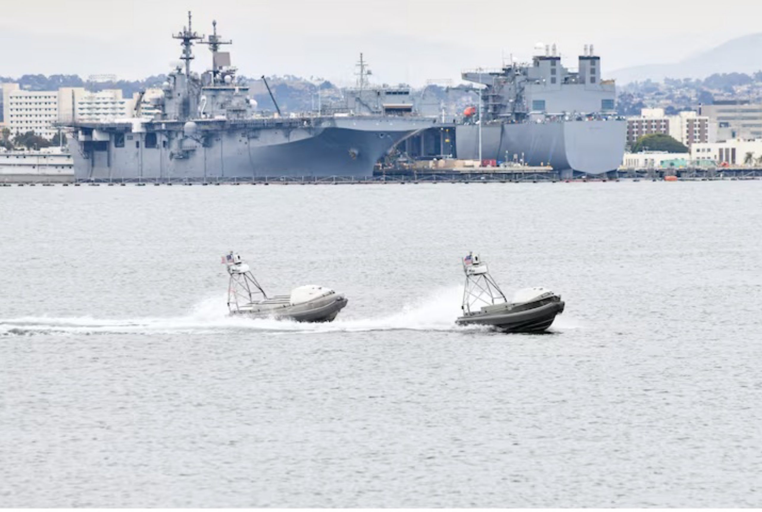 What is the sea drone that rescued US helicopter crew?